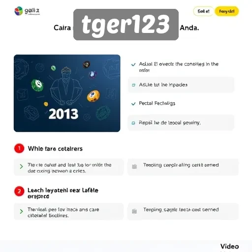 Cara Mendaftar dan Memulai di Tger123